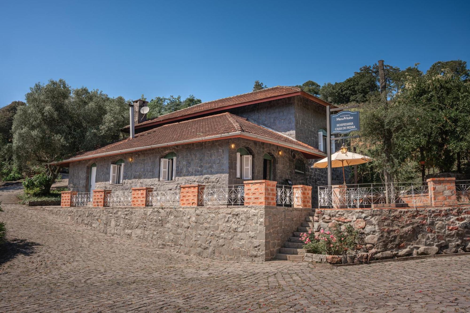 Casa De Pedra Mena Kaho Βίλα Bento Gonçalves Εξωτερικό φωτογραφία